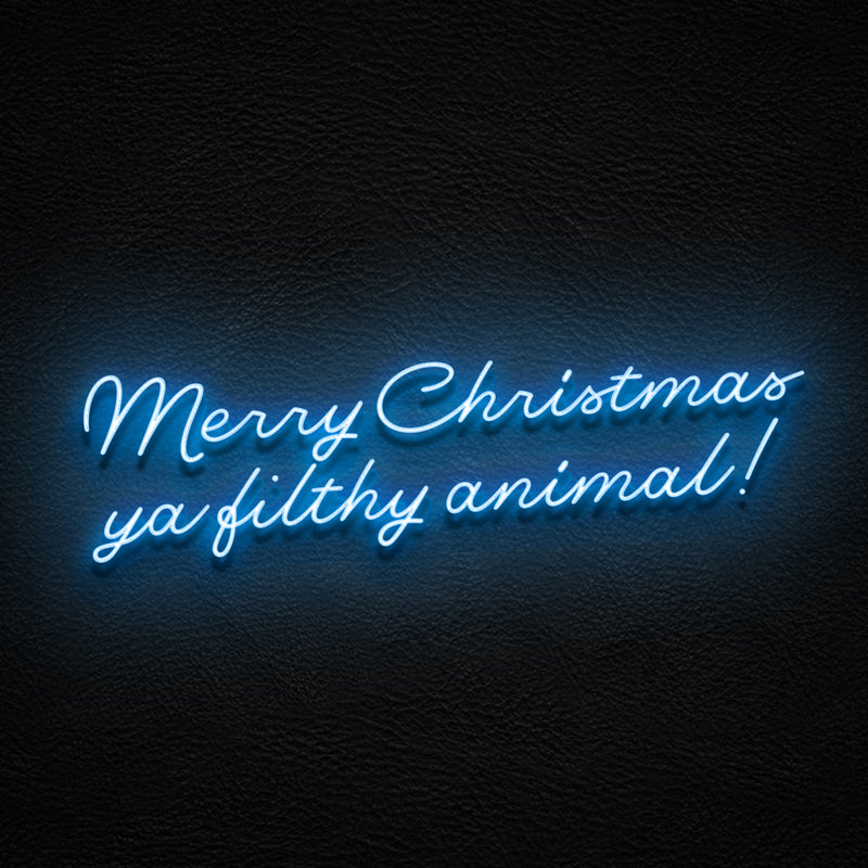 Merry Christmas, Ya Filthy Animals!