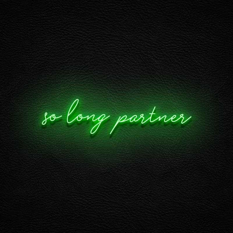 So Long Partner